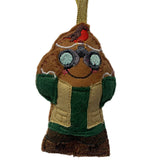 Bird Watcher Gingerbread Man Decoration