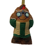Bird Watcher Gingerbread Man Decoration