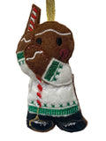 Church Bell Ringer Gingerbread Man Decoration.