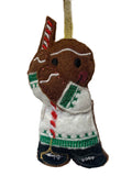 Church Bell Ringer Gingerbread Man Decoration.