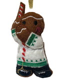 Church Bell Ringer Gingerbread Man Decoration.