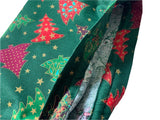 Green Reusable Drawstring Christmas Gift Bags,