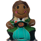 Mod Man On Scooter Gingerbread Decoration