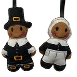 Pilgrim Fathers Gingerbread Man Decorations