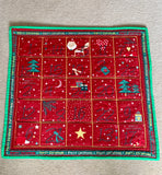 Fox Design, Reusable Pocket Advent Calendar.