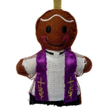 Vicar Gingerbread Man Decoration