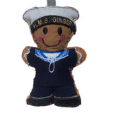 Sailor Gingerbread Man Decoration (Personalised)
