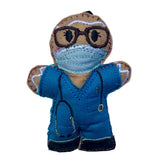 Doctor/Nurse Practitioner Gingerbread Man Decoration