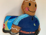 Gas Fitter Gingerbread Man Decoration