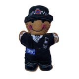 South Wales female police officer gingerbread decoration.