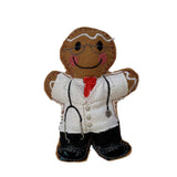 Doctor In Traditional White Coat Gingerbread Man Decoration