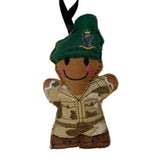 Irish Ranger Gingerbread Man Decoration