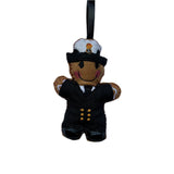 Woman Navy Dress Uniform Gingerbread Man