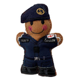 Royal Navy Sailor In Modern Uniform Gingerbread Man Decoration