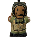 Royal Navy Pilot Gingerbread Man Decoration