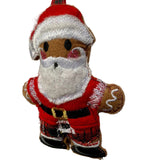 Scottish Santa Gingerbread Man Decoration