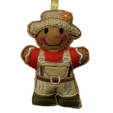 Woman Gardener Gingerbread Decoration