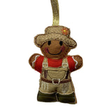 Woman Gardener Gingerbread Decoration