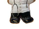 Doctor In Traditional White Coat Gingerbread Man Decoration