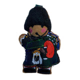 Scottish Piper In Bearskin Hat Gingerbread Man Decoration