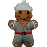 Military Nurse Gingerbread Man Decoration