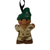 Irish Ranger Gingerbread Man Decoration
