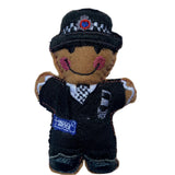 Welsh Female Police Officer Gingerbread man