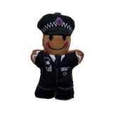 Welsh Police Officer Gingerbread Man Decoration