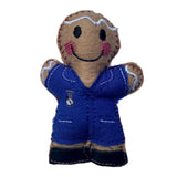 Nurse Gingerbread Man Decoration