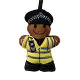 British Transport Police Officers, BTP Gingerbread Ornament.