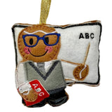 Teacher Gingerbread Man Decoration