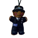 Welsh Police Officer Gingerbread Man Decoration