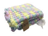 Knitted baby blanket