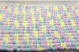 Chunky knit baby blanket