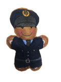 RAF Dress Uniform Gingerbread Man Decoration
