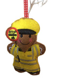Lollipop Person Gingerbread Man Decoration