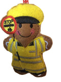 Lollipop Person Gingerbread Man Decoration