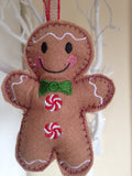 Gingerbread Boy Decoration