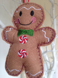 Gingerbread Boy Decoration