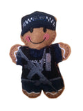 Police Firearms Officer (Navy Uniform) Gingerbread Man Decoration
