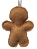 Beautician White And Pink Uniform Gingerbread Man Decoration