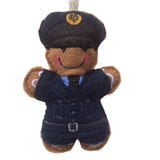 RAF Dress Uniform Gingerbread Man Decoration