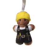 Builder Gingerbread Man Decoration