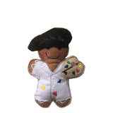 Artist Gingerbread Man Decoration