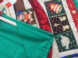 Teddy Bear Design, Reusable Pocket Advent Calendar.