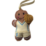 Basketball Player Gingerbread Man Decoration