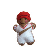 Baseball Player Gingerbread Man Decoration