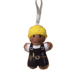 Builder Gingerbread Man Decoration