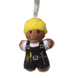 Builder Gingerbread Man Decoration