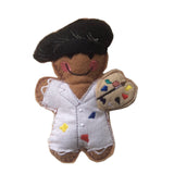Artist Gingerbread Man Decoration